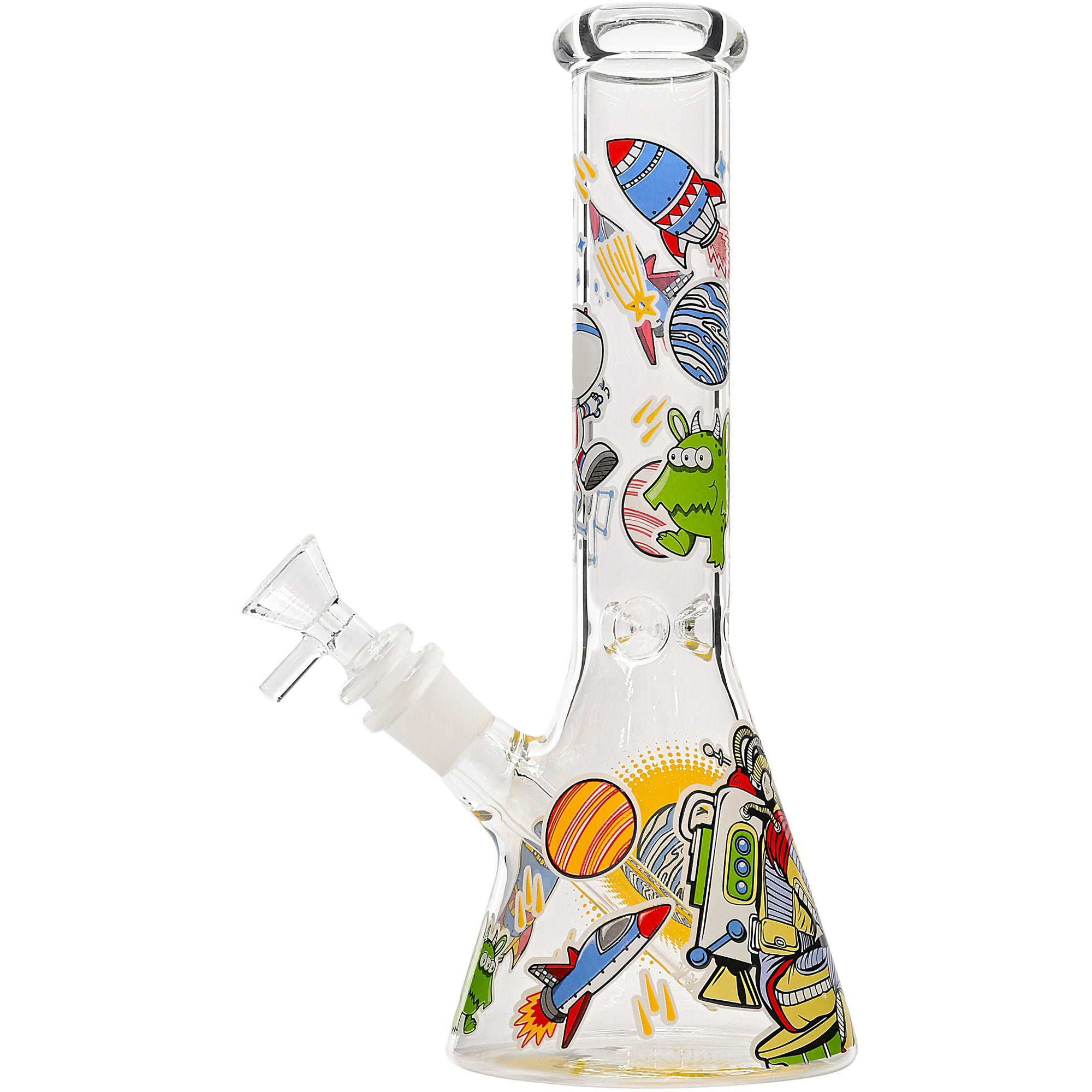 Space Beaker 10 Inch 5mm Thick Glass
