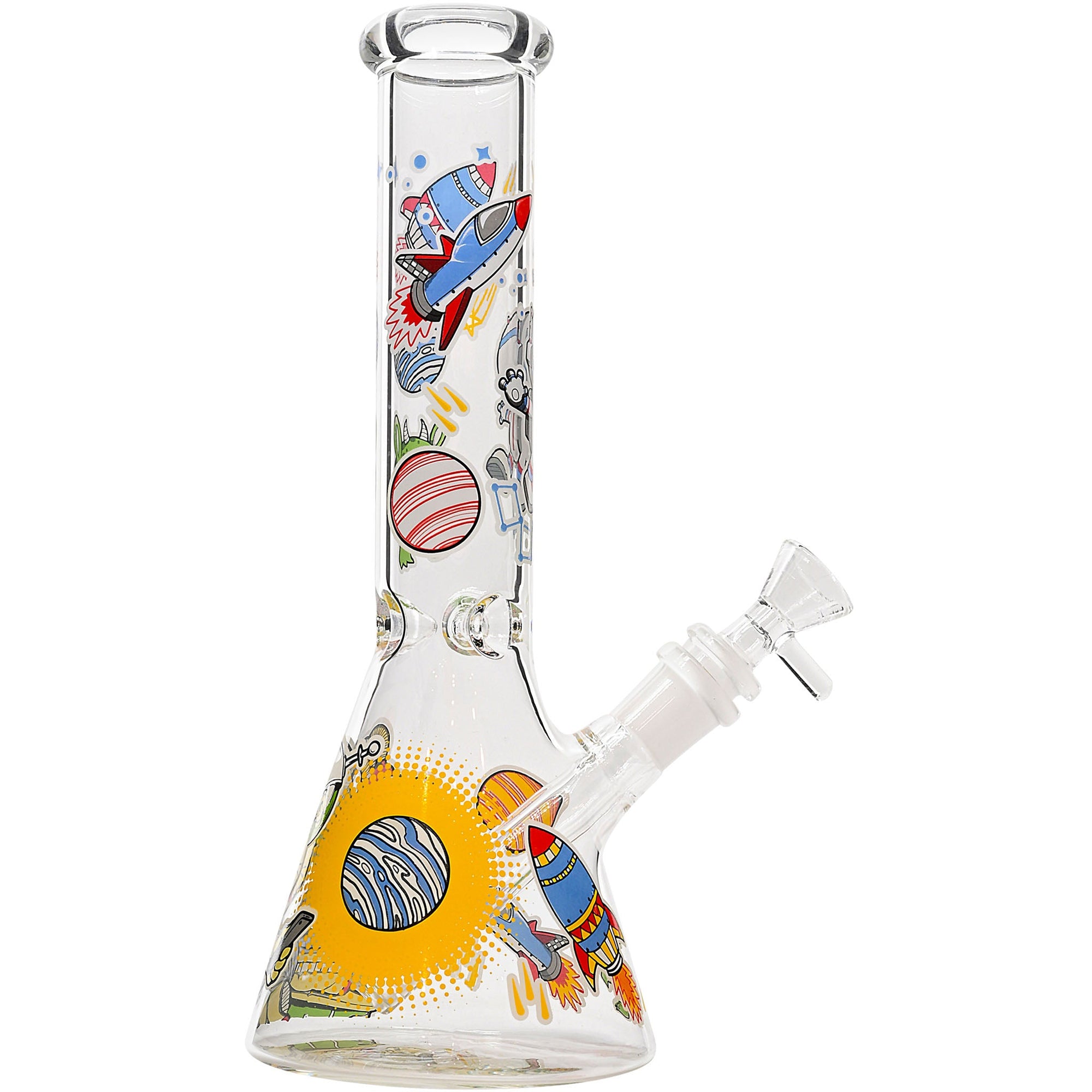 Space Beaker 10 Inch 5mm Thick Glass