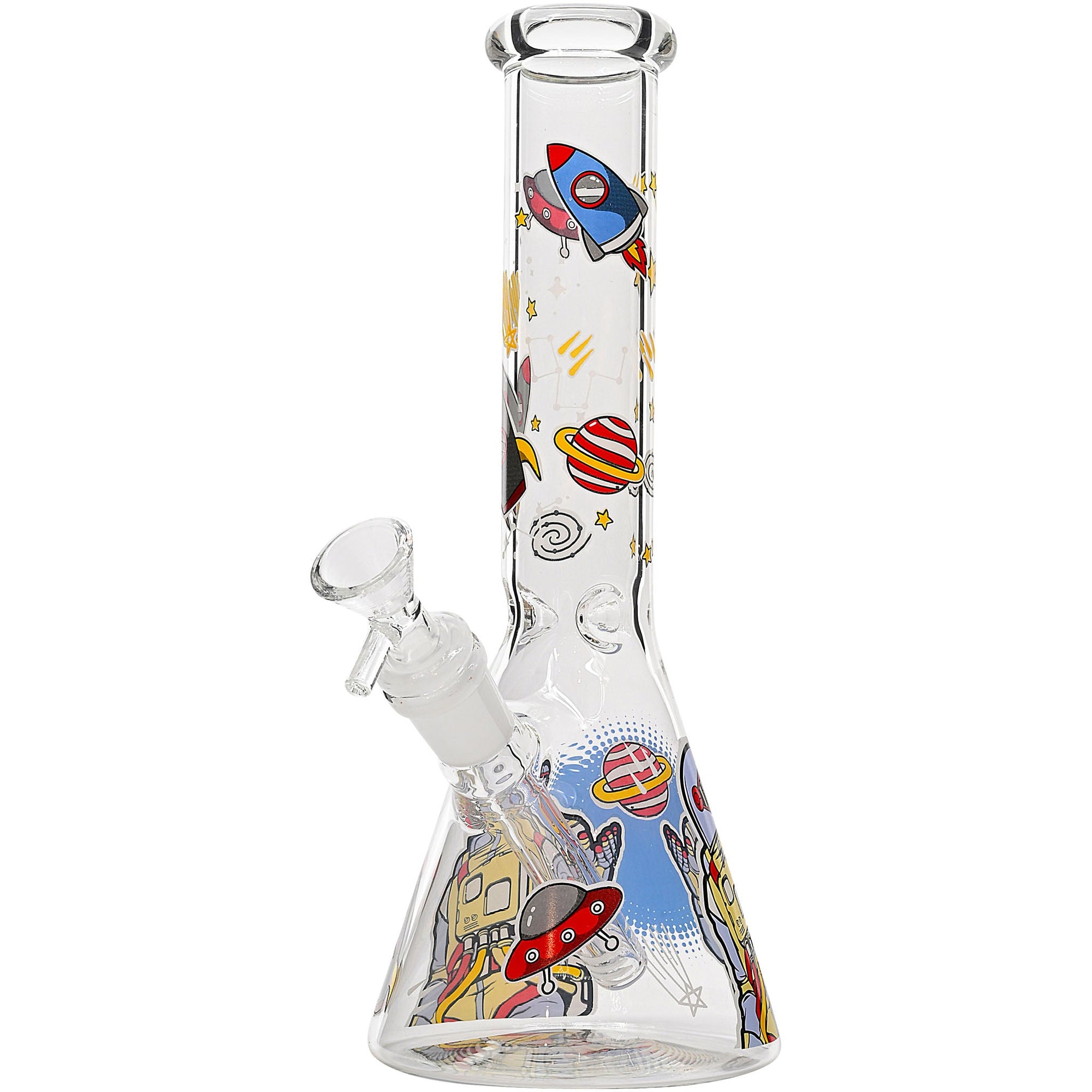 Space Beaker 10 Inch 5mm Thick Glass