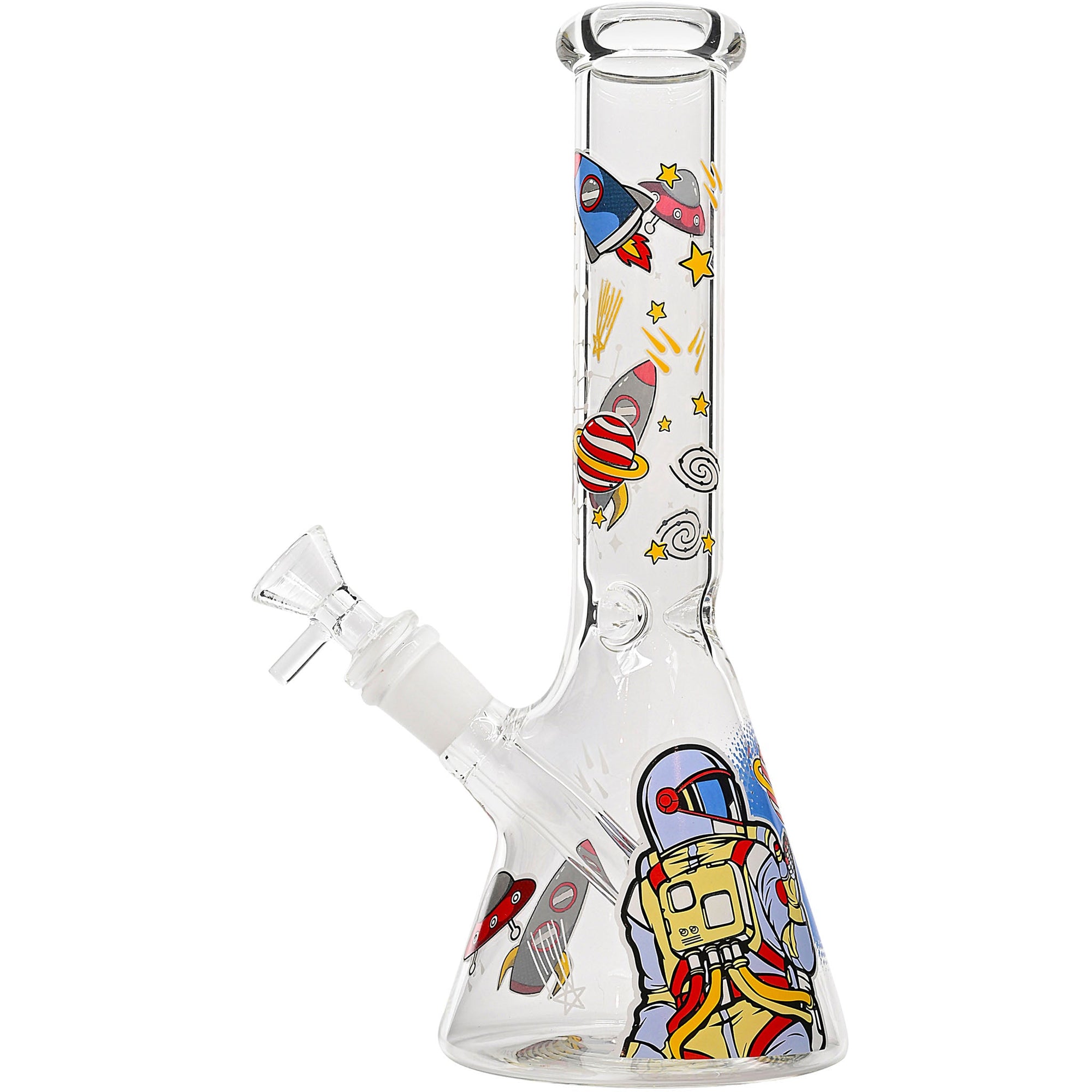 Space Beaker 10 Inch 5mm Thick Glass