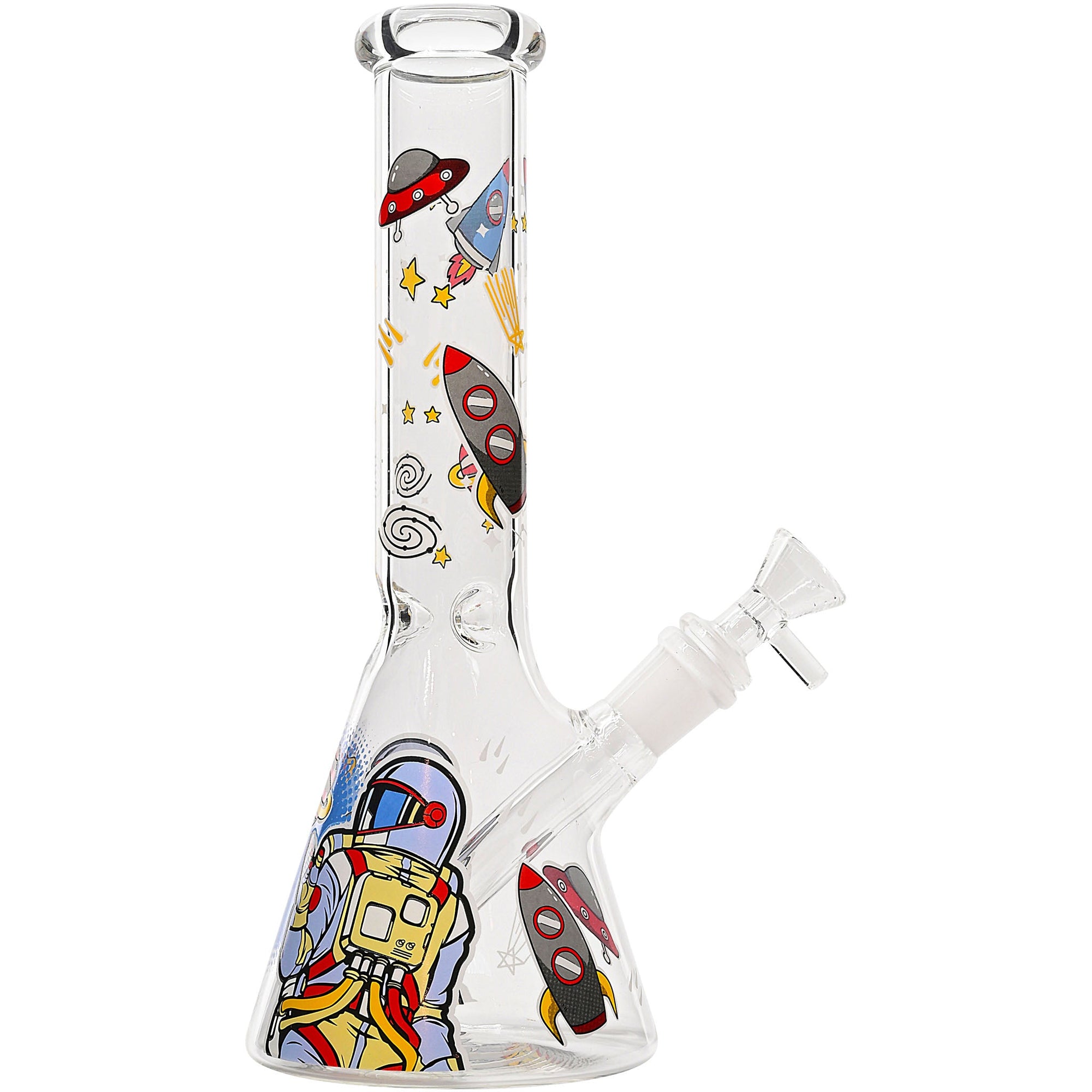 Space Beaker 10 Inch 5mm Thick Glass