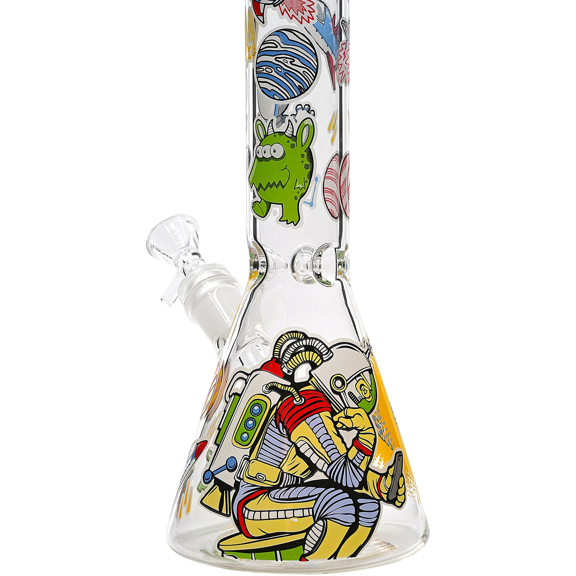 Space Beaker 10 Inch 5mm Thick Glass