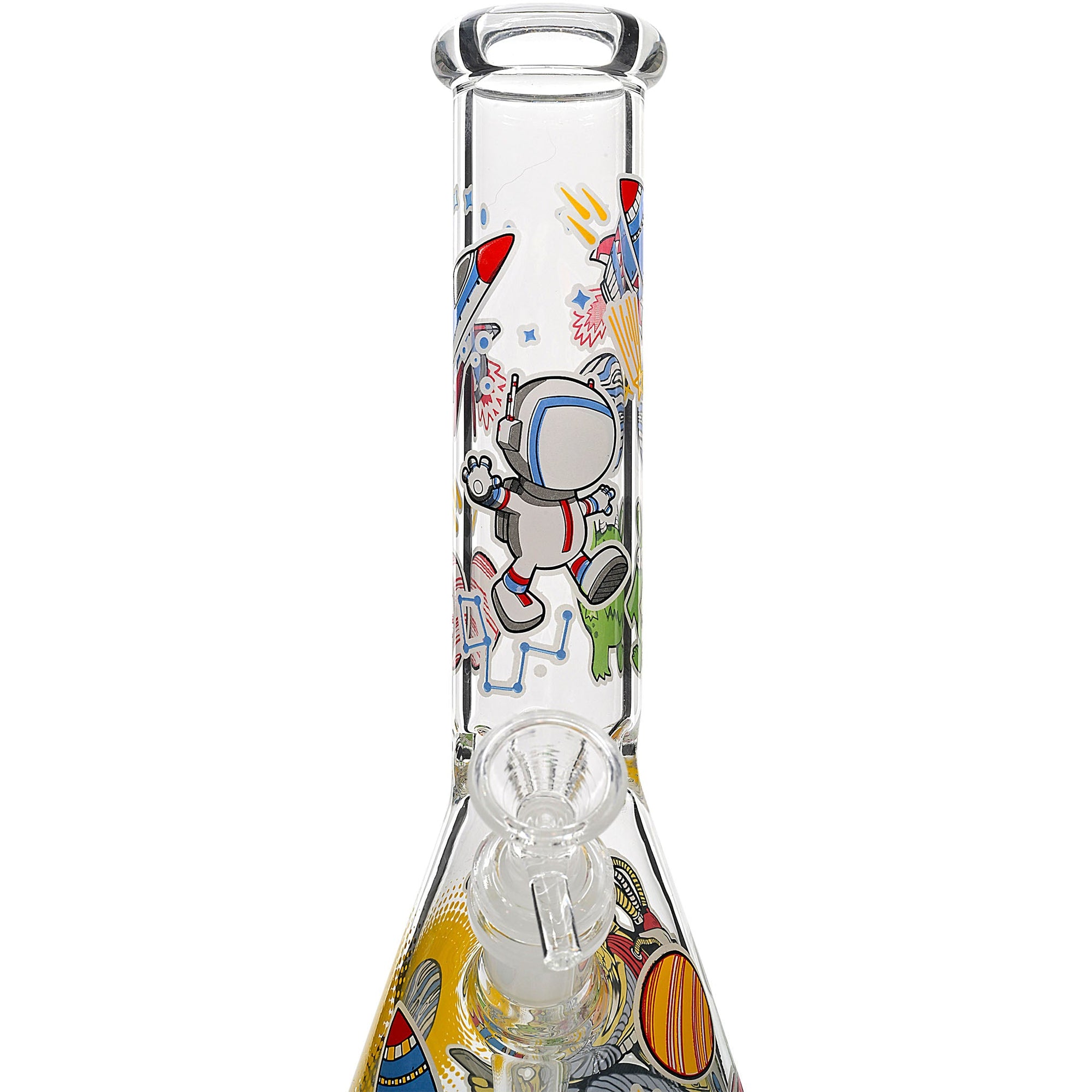 Space Beaker 10 Inch 5mm Thick Glass