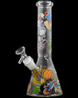 Space Beaker 10 Inch 5mm Thick Glass