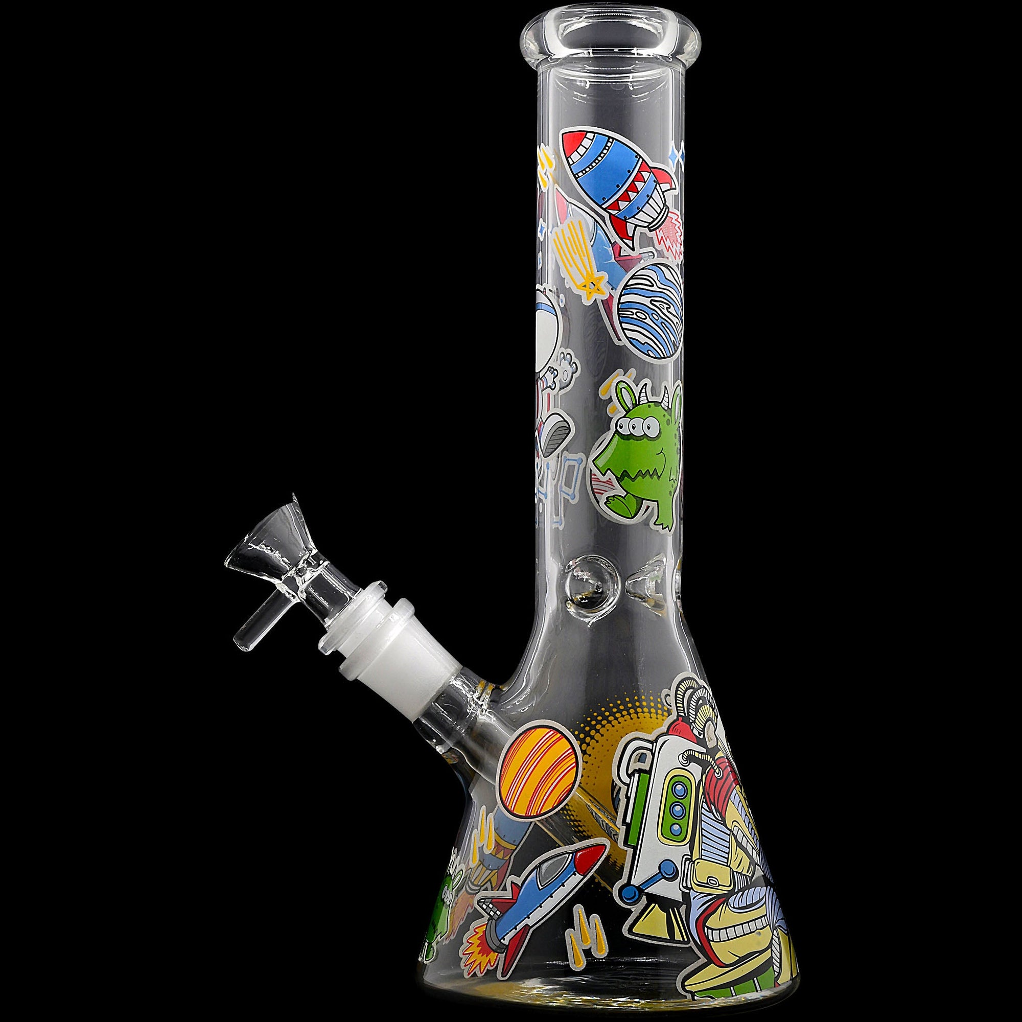 Space Beaker 10 Inch 5mm Thick Glass