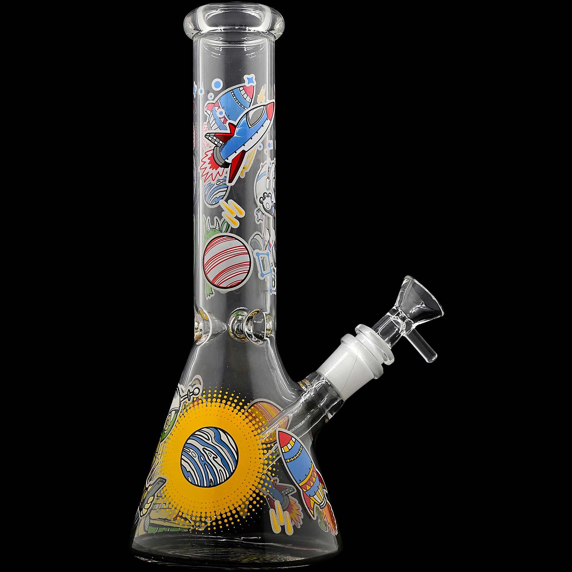 Space Beaker 10 Inch 5mm Thick Glass