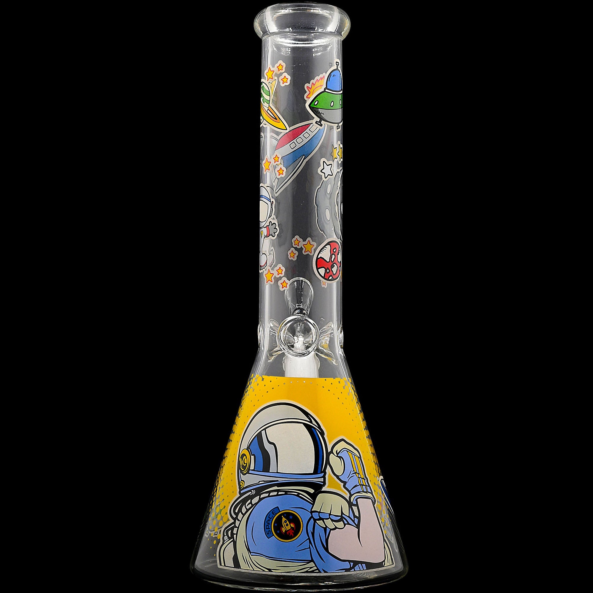 Space Beaker 10 Inch 5mm Thick Glass