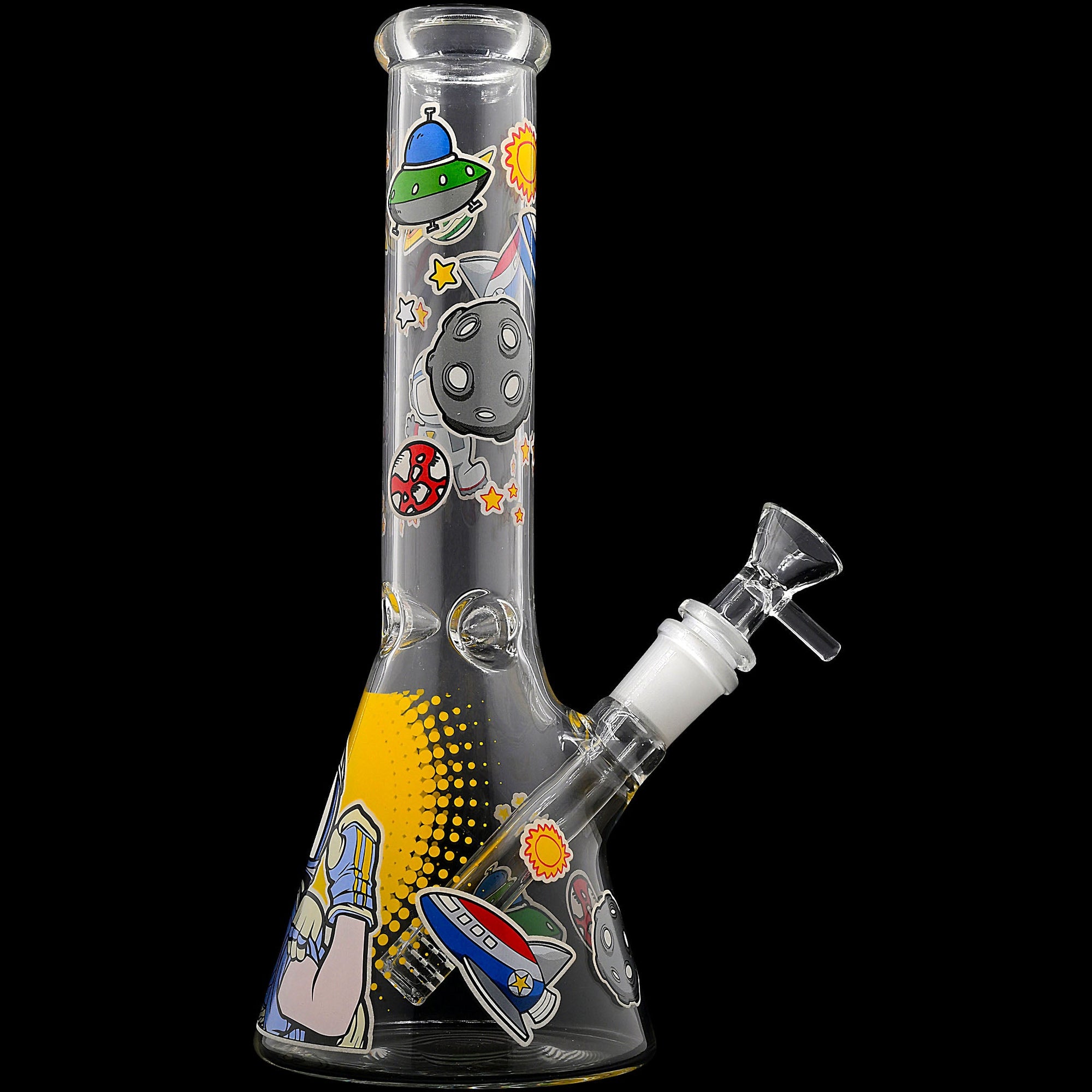 Space Beaker 10 Inch 5mm Thick Glass