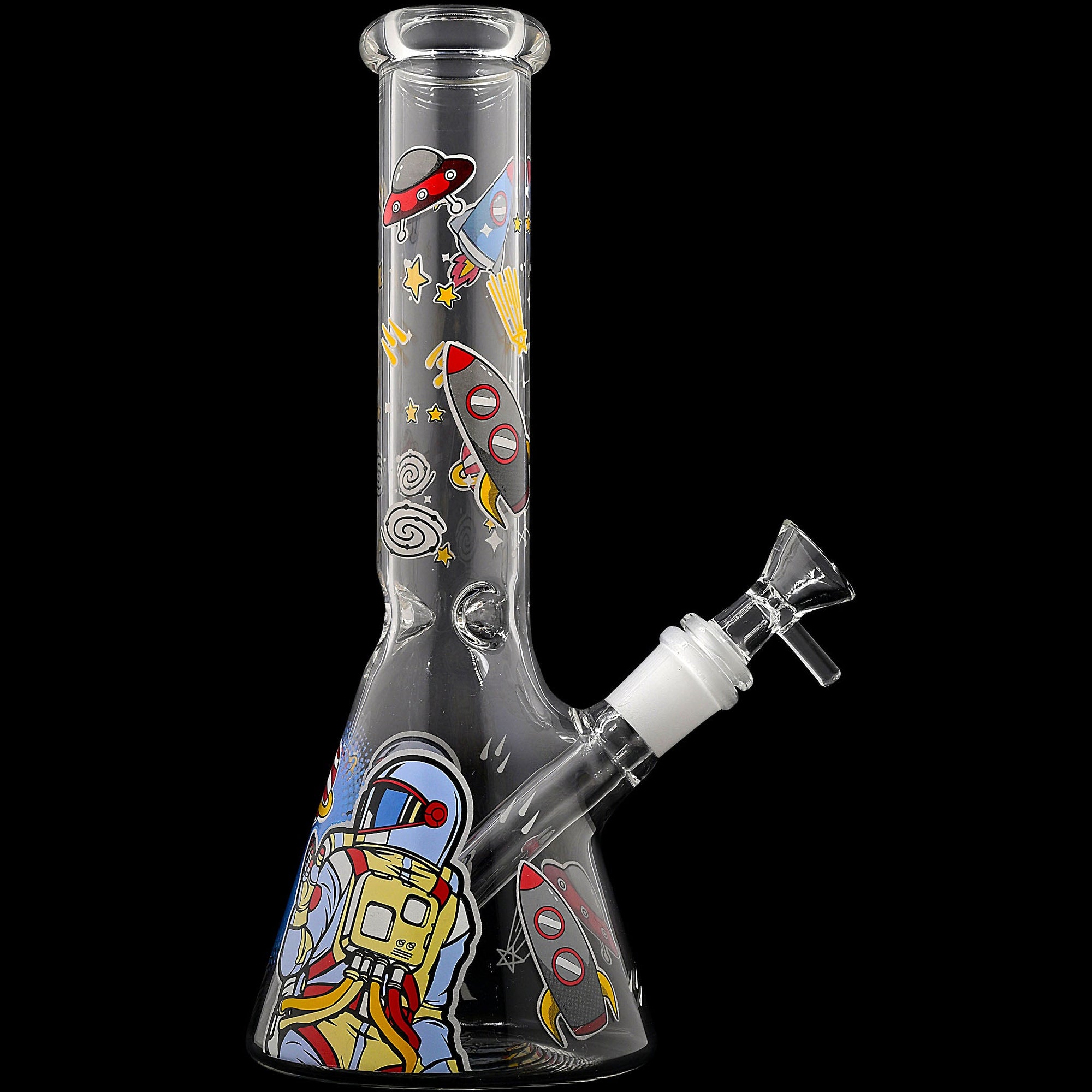 Space Beaker 10 Inch 5mm Thick Glass