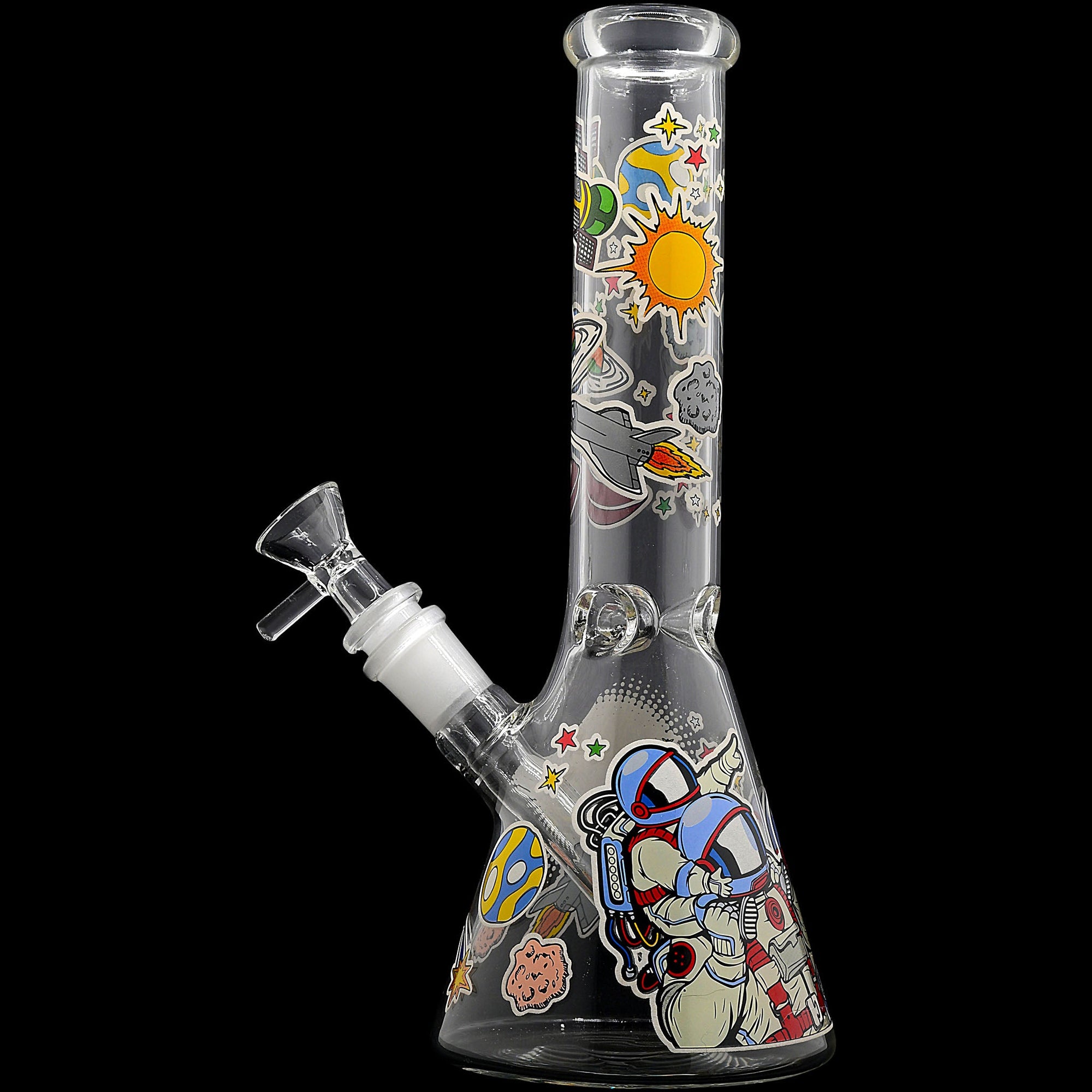 Space Beaker 10 Inch 5mm Thick Glass