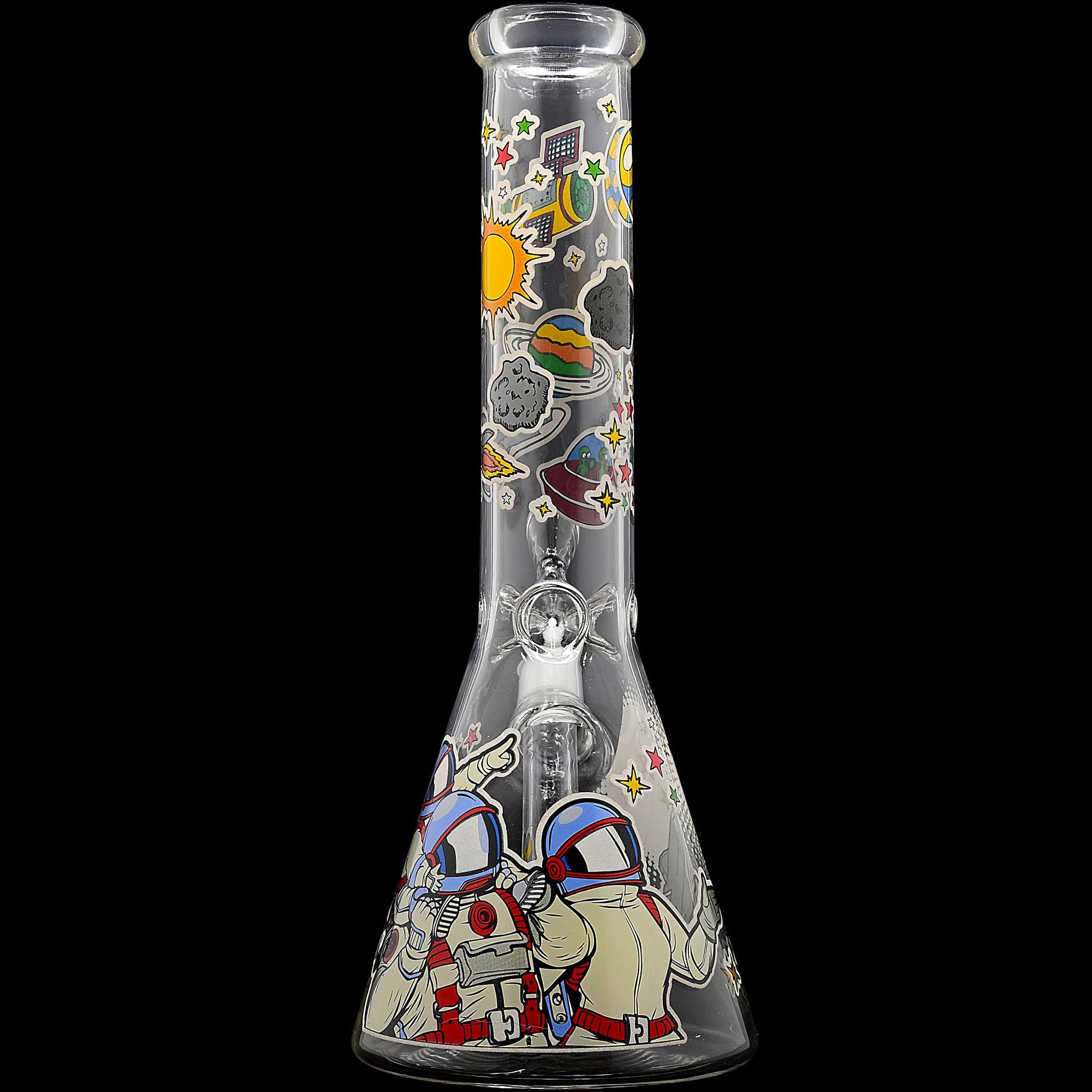 Space Beaker 10 Inch 5mm Thick Glass