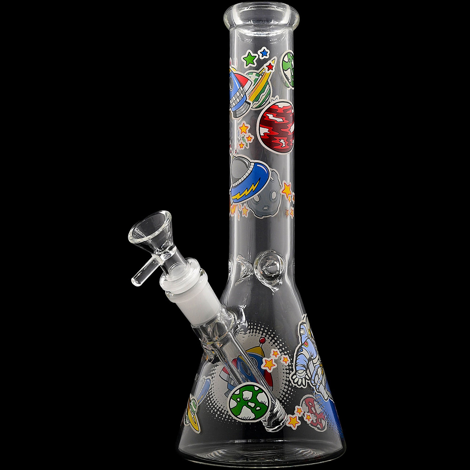 Space Beaker 10 Inch 5mm Thick Glass