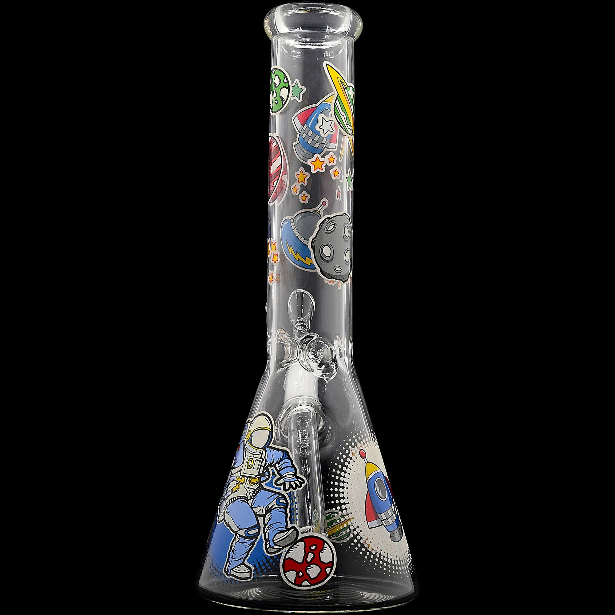 Space Beaker 10 Inch 5mm Thick Glass