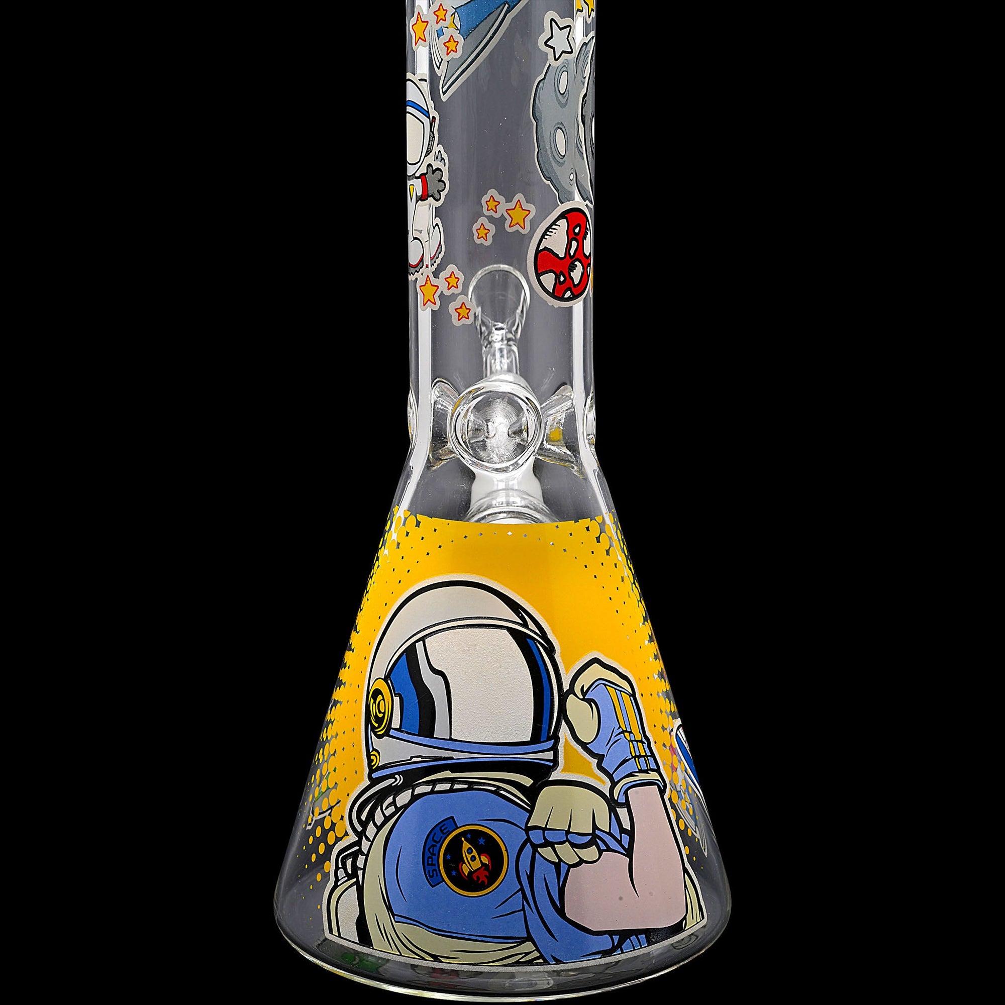 Space Beaker 10 Inch 5mm Thick Glass