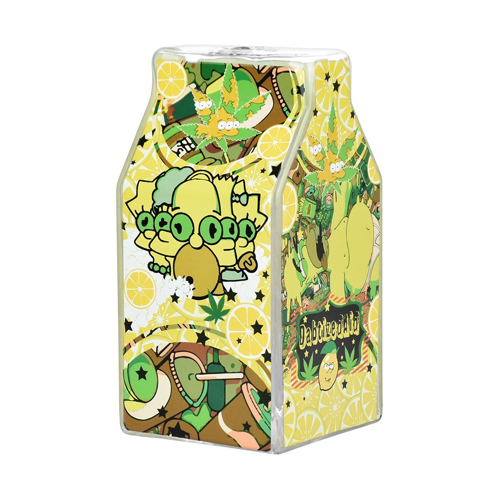 Dabtized Juice Carton Bubbler Nectar Straw &amp; Dry Herb Pipe