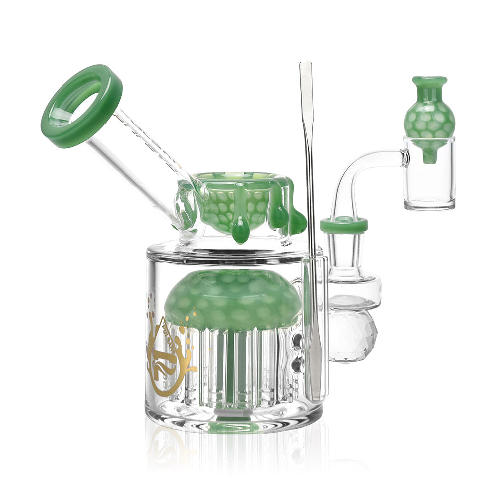 Day Drippin' Glass Dab Rig Set - inhalco