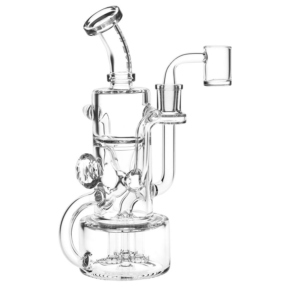 Debonaire Diamond Triple Perc Recycler Dab Rig - inhalco