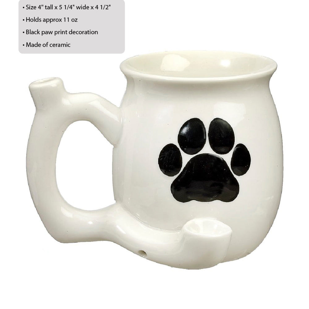 Dog Paw Coffee Mug Pipe - INHALCO