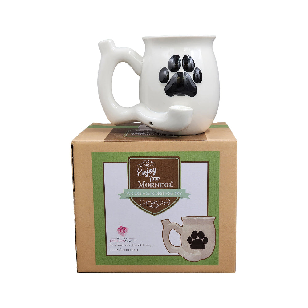 Dog Paw Coffee Mug Pipe - INHALCO