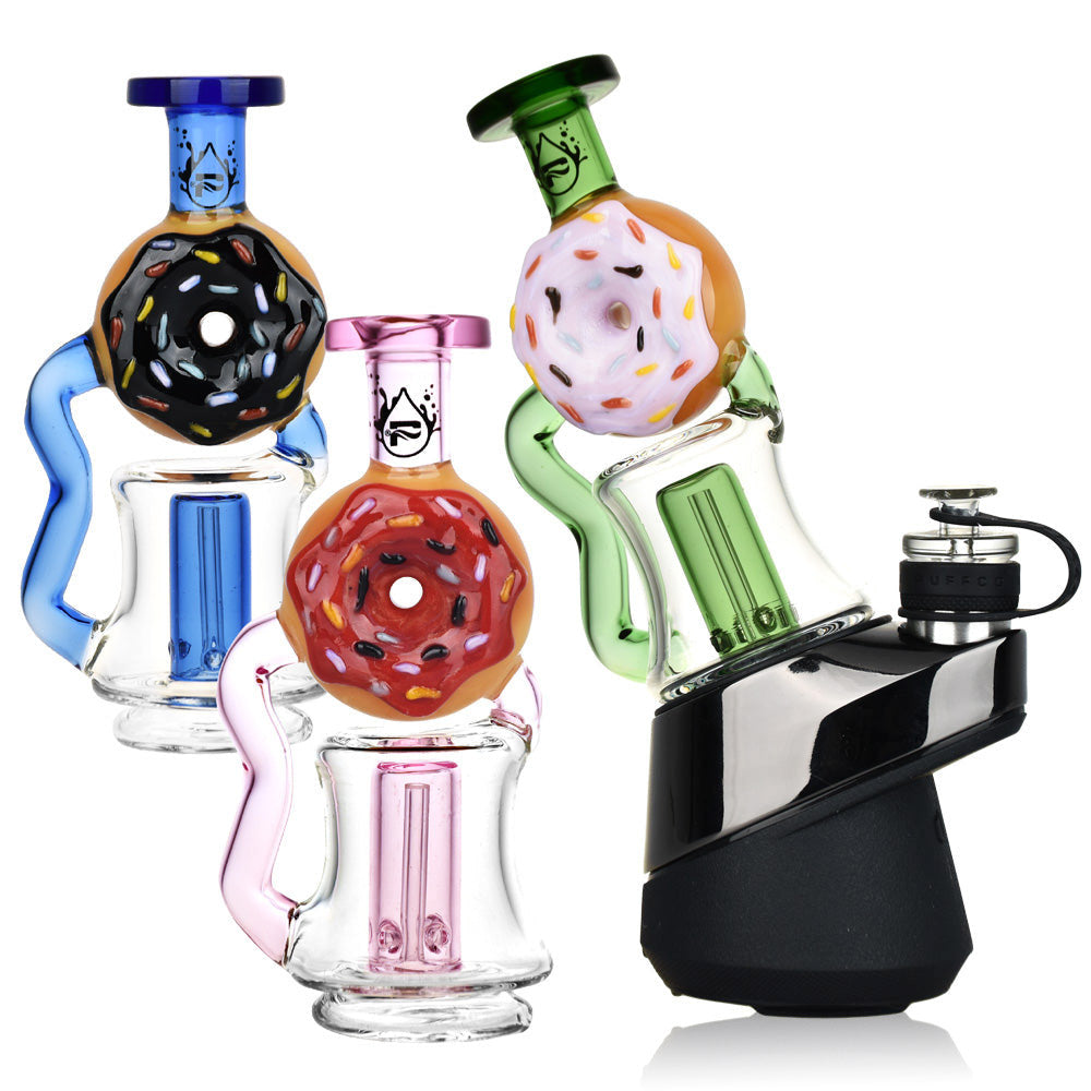 Donut Recycler Puffco Peak Replacement Glass - INHALCO