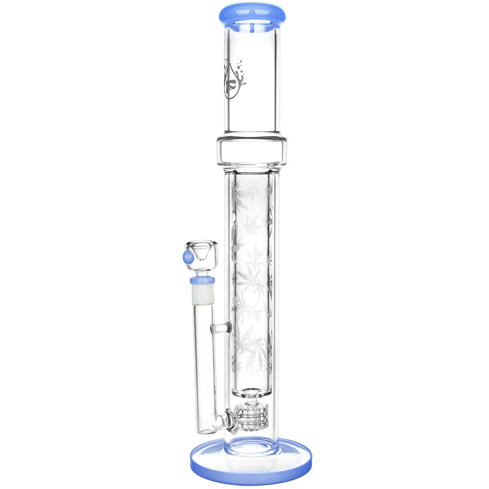 Double Wall Perc Straight Tube Water Pipe