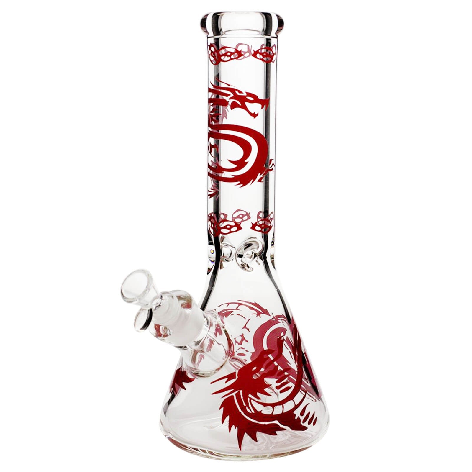 12" Dragon Glass Bong - INHALCO