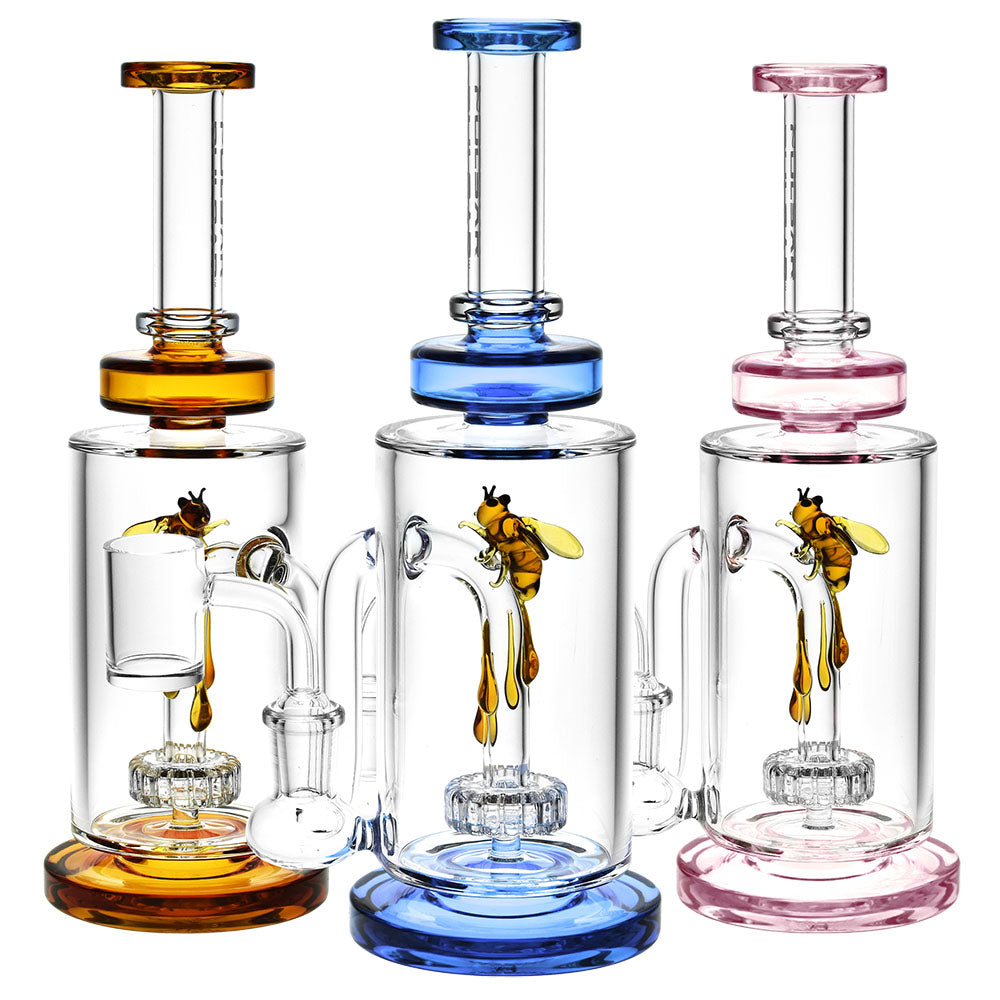 Drop Down Honey Bee Dab Rig - inhalco