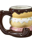 Donut Mug Pipe Novelty Coffee Mug