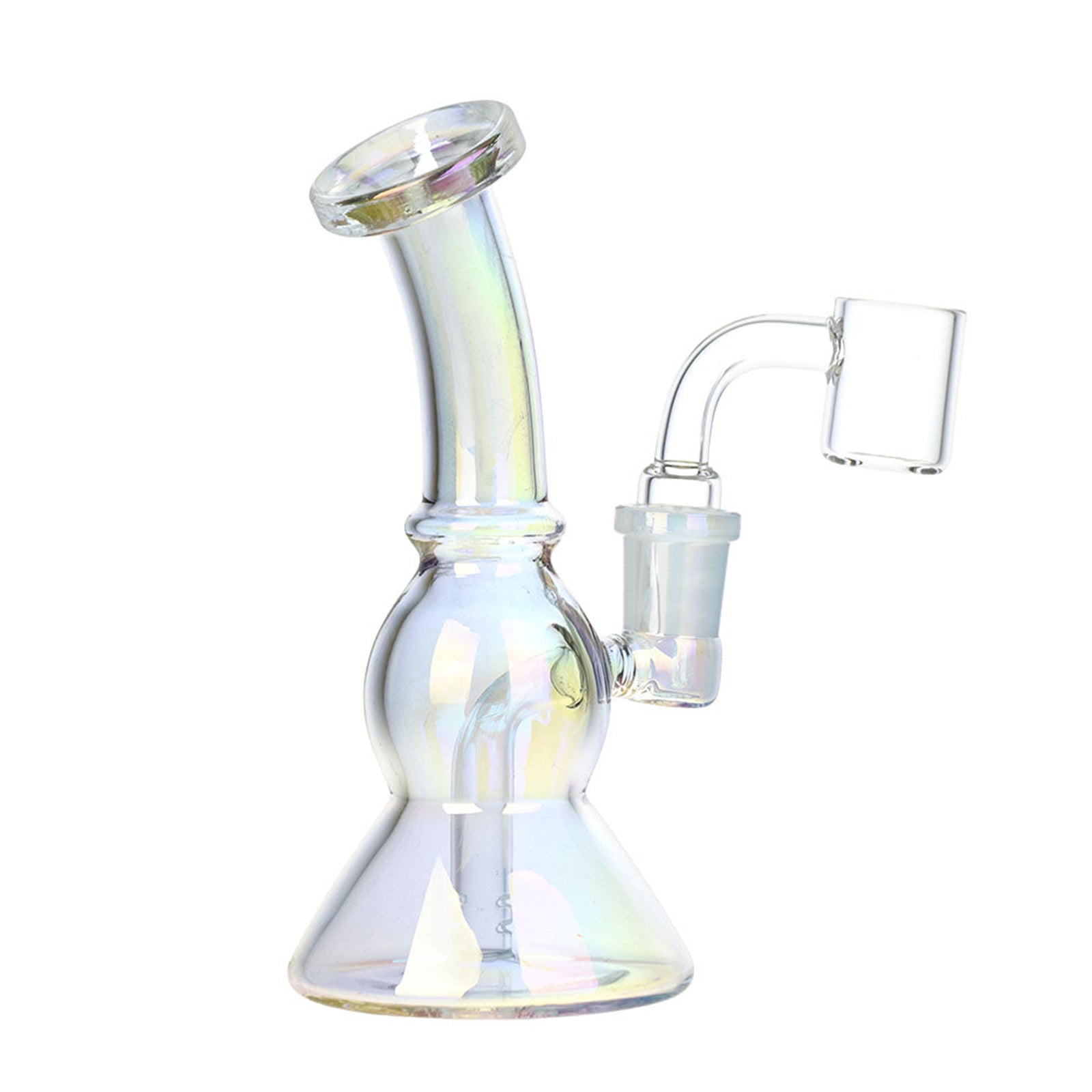 Ease Your Mind Mini Glass Dab Rig – INHALCO