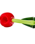 Edie Parker Hand Pipes Cherry 