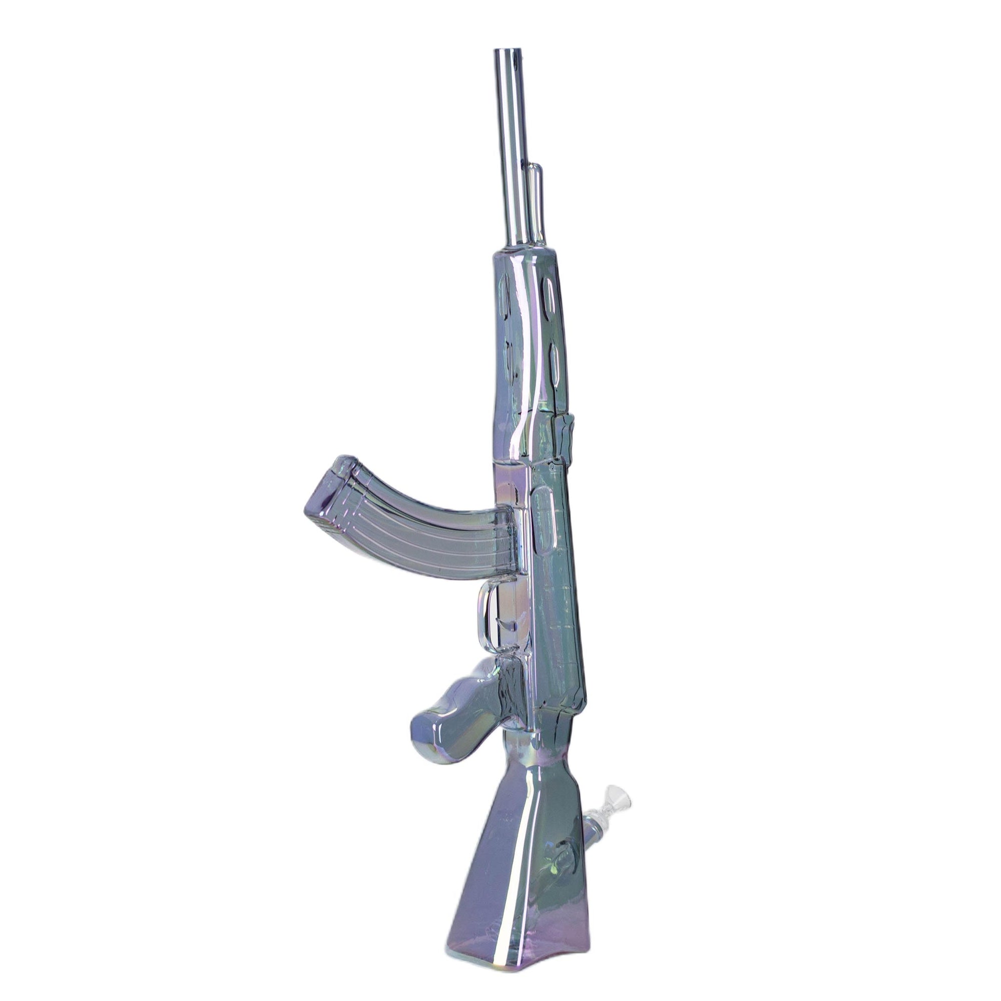 27" Electroplated AK-47 Bong - inhalco