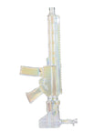 22" Electroplated Machine Gun Bong - inhalco