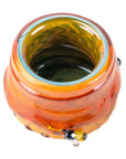 Empire Glassworks Honeycomb Glass Storage Jar