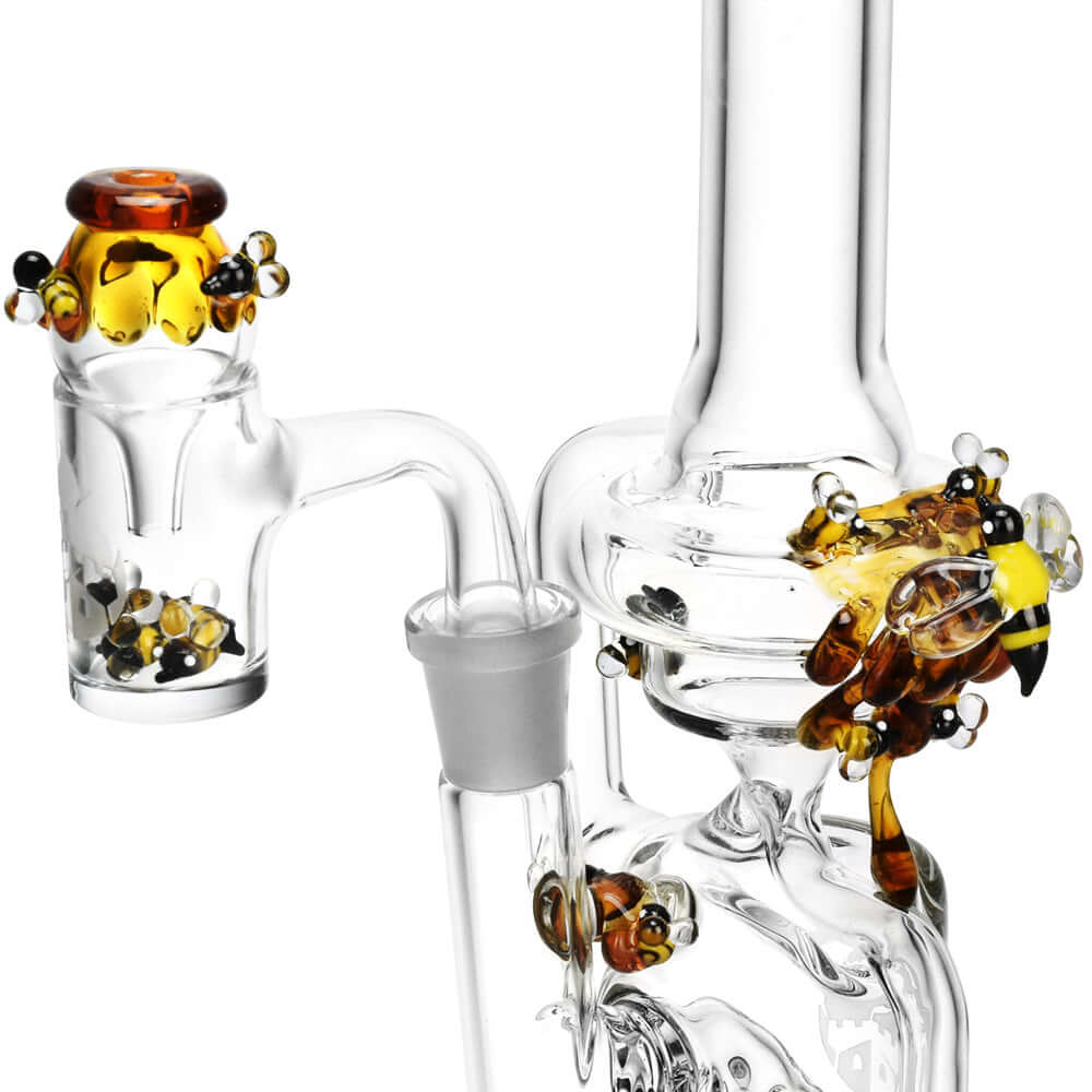 Empire Glassworks Mini Recycler Beehive Dab Rig - INHALCO