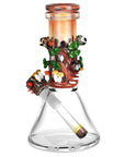 Empire Glassworks Renew the Redwood Beaker Water Pipe 8" -INHALCO
