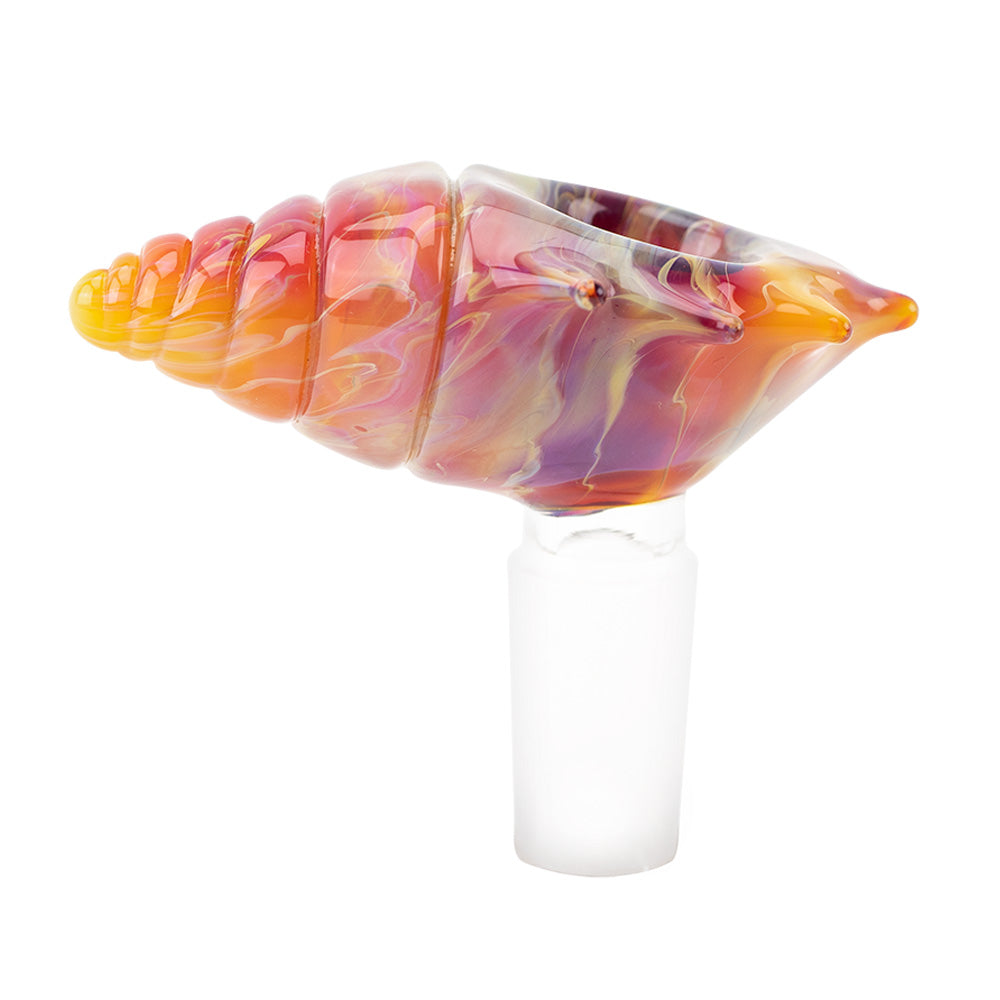 Empire Glassworks Seashell Bowl Slide 14mm Male - INHALCO