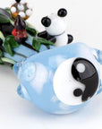 Empire Glassworks Spoon Pipe Climbing Pandas 4.75"