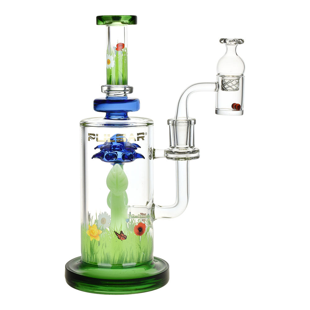 Flower Dab Rig with Carb Cap - inhalco