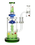 Flower Dab Rig with Carb Cap - inhalco