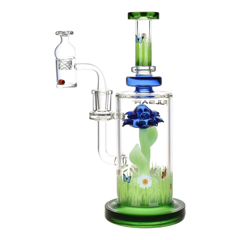 Flower Dab Rig with Carb Cap - inhalco