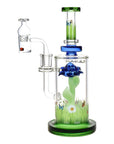 Flower Dab Rig with Carb Cap - inhalco