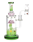 Flower Dab Rig with Carb Cap - inhalco