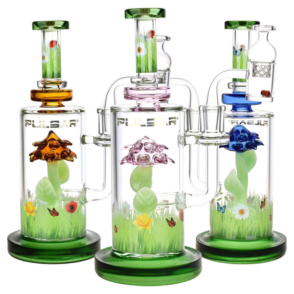 Flower Dab Rig with Carb Cap - inhalco