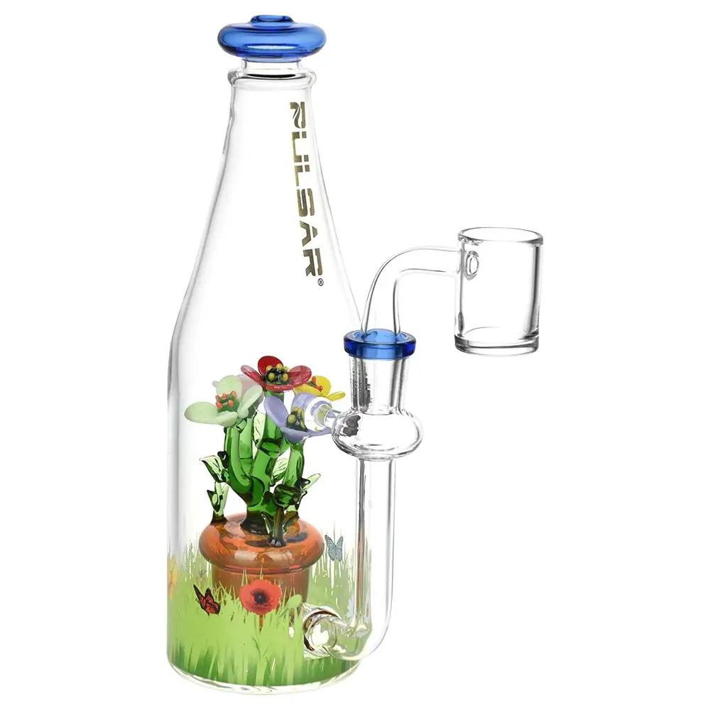 Flower Garden Bottle Dab Rig - inhalco