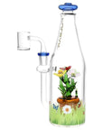 Flower Garden Bottle Dab Rig - inhalco