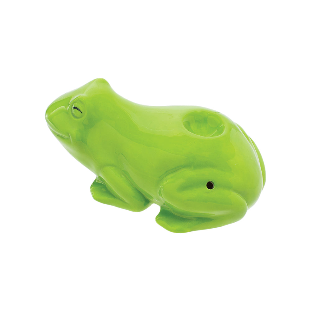 Frog Ceramic Hand Pip - inhalco