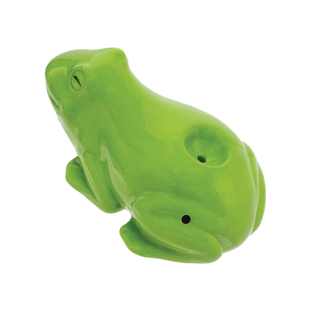 Frog Ceramic Hand Pip - inhalco