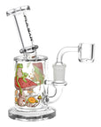 Froggy Fun Guy Dab Rig with Perc - inhalco