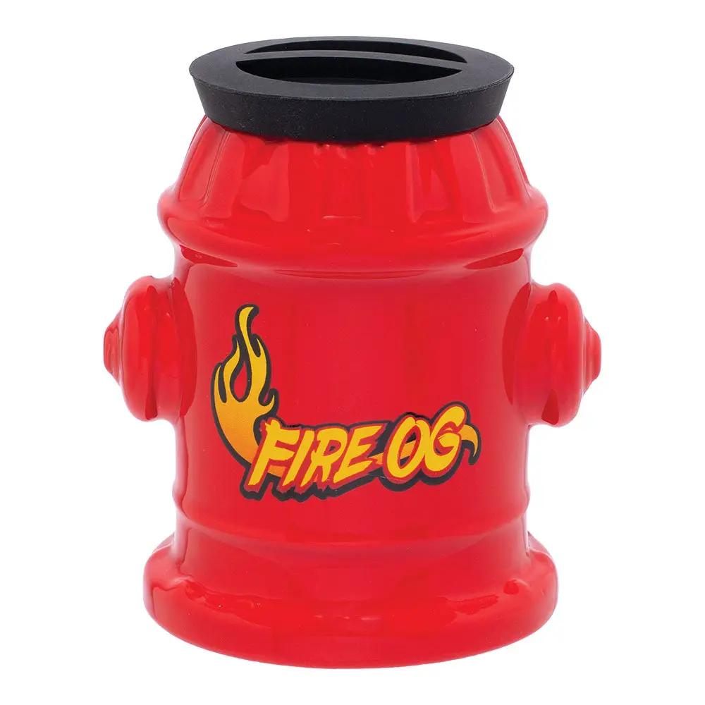 Fujima Fire Hydrant Ceramic Stash Jar