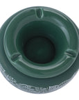 Fujima Moroccan Green Floral Ashtray